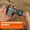 Caliper Measuring Tool 6 Inch,Vernier Caliper Digital Micrometer with Large