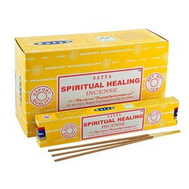 Hari Deals Satya Incense Stick Fragrances Sandal Wood Lavender Champ Musk Positive Vibes Namaste Nag Champa Reiki Rose 6 Packs (Spiritual Healing)