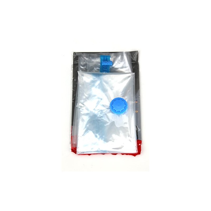 RayGar 6 Bags Pack Vacuum Compressed Storage Saving Bags Clothing,