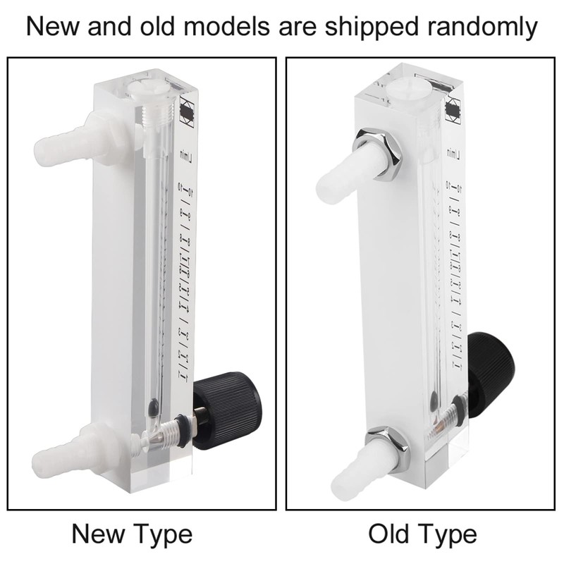 7 Oxygen Meter, 1-10 LPM Oxygen Air Gas Flowmeter with