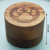 YMIOOJY Wooden Pet Urn for Cremation Ashes, Pet Memorial Funeral