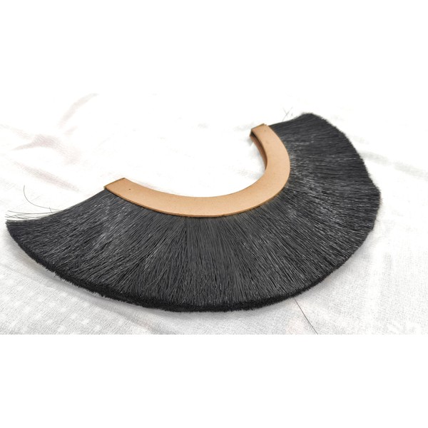 Roman Helmet Plume Black Plume Crest Brush for Rome Helmet