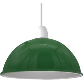 LEDSone Green Metal Ceiling Lamp Shade 21cm Easy Fit Light Pendant Modern Ceiling Lighting Shade for Bedroom, Hallway, Office, Restaurant Industrial Light Shade Ceiling Pendant Hanging Light Shade