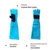 SEHXIM 23.6'' Leather Animal Handling Gloves,Bite Proof Multipurpose Pet Glove