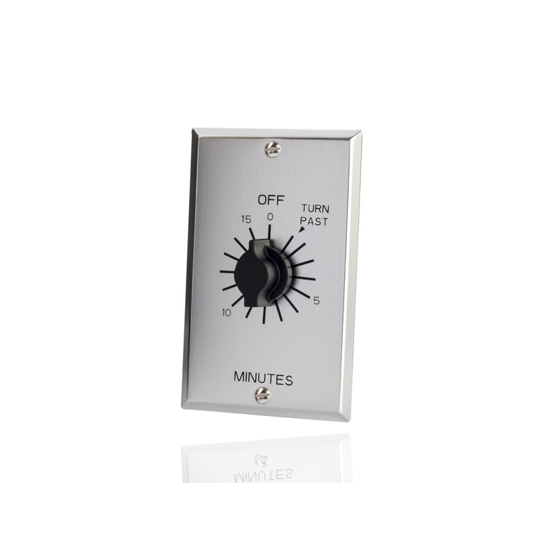 TORK C515M Spring-Wound In-Wall Twist Timer with Commercial Style Metal