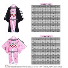 Anime Costume Accessories Set for Adult (Pink, L)