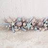 HOLIDAY TREE Handcrafted 48'' Shell Coastal Summer Garland for Home,