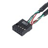 SilverStone Technology ECD01 Internal USB 2.0 to Dual RS232 Serial
