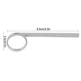 Metal Trumpet Finger Ring, Valve Slide Accessory Replacement for Enhanced Trumpet Performance