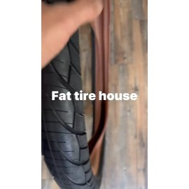 COMPASS 26x4.0 fat tire Brown Wall COMPASS  STREET 30TPI 30PSI RECOMMEND(thic