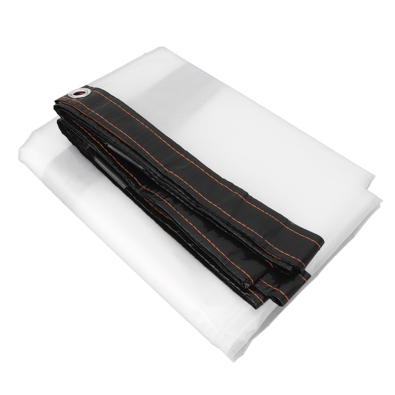 Transparent Tarp Cold Insulation Garden Rainproof Clear Poly Tarp Plant