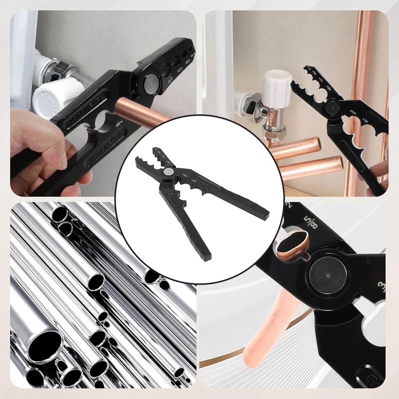 Generic Manual Copper Tube Rounder, Copper Pipe Repair Pliers 6