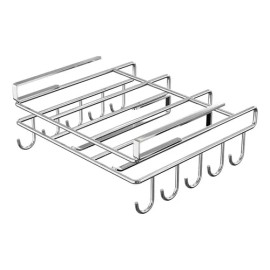 Organizador Alacena Cocina De Repisa Colgante Con Ganchos