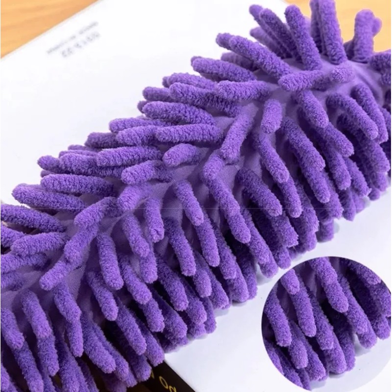 24x7 Plumero Mechudo Retráctil Microfibra Limpiador Polvolimpieza