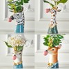 Resin Animal Head Vase, Blowing Bubbles Creative Vase, Home Living