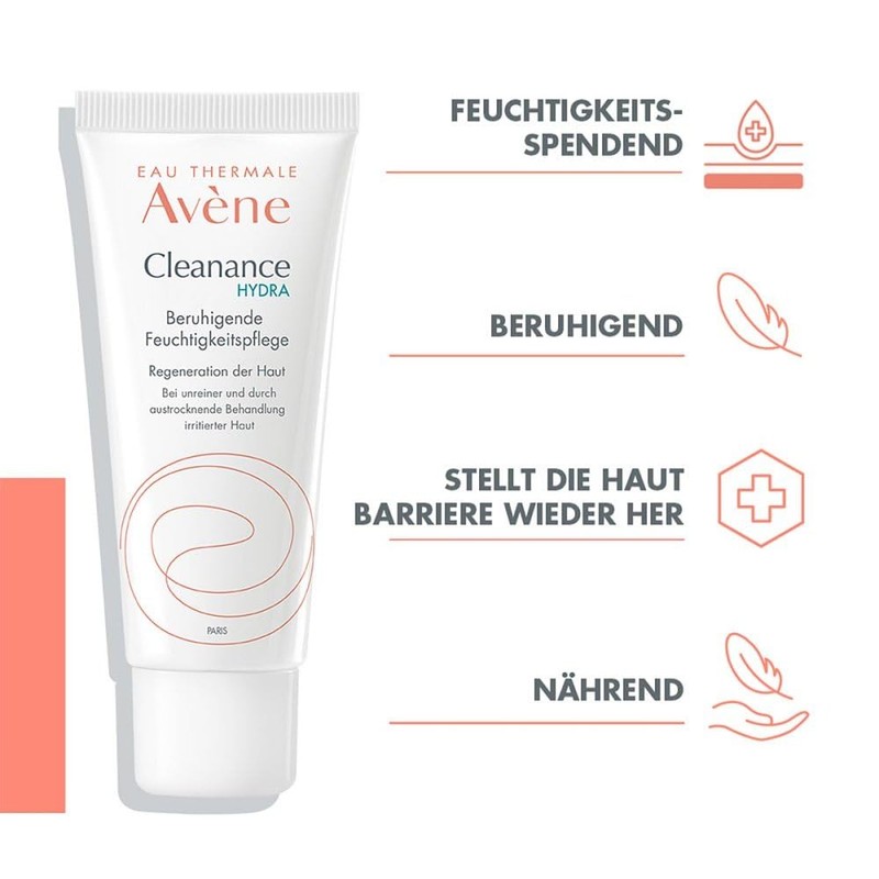 Avène Cleanance Hydra Soothing Cream 40ml