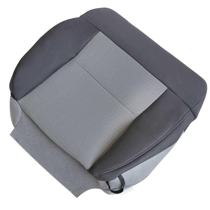 NLQR Driver Side Bottom Replacement Seat Cover Cloth Dark Flint