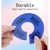 8 PCS Clothing Rack Dividers, Clothing Size Dividers in 8