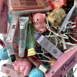 Lip Care Item: Vitamin Oil Lip Gloss, Lip Mask, Lip Balm, Lip Stick & Skincare Color-Changing ~Lipgloss Mint - Specification: 6 item