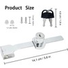 Rack Lock Display Cabinet Lock Terrarium Lock with Key Lower