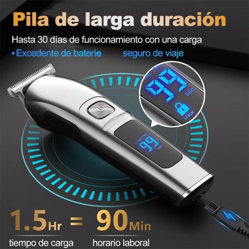 Bedee Rasuradora Barba Eléctrica Afeitadora Hombre 13 En 1