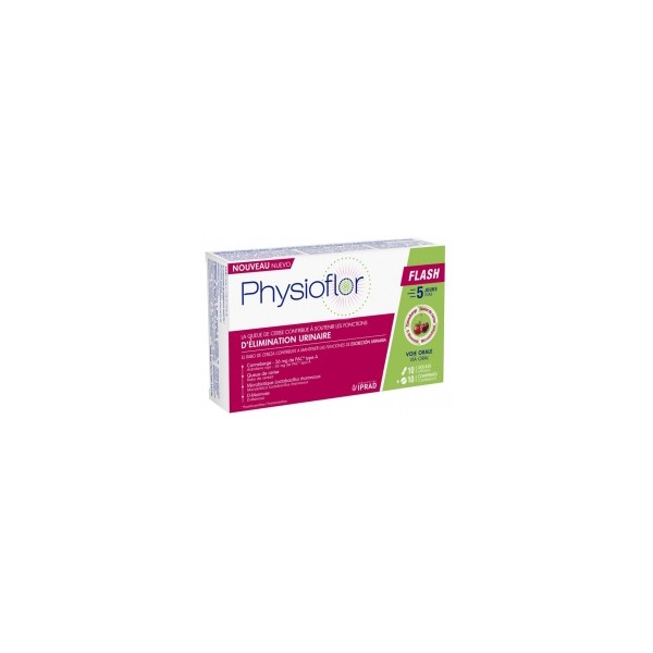 Laboratoires IPRAD Physioflor Flash 10 Capsules + 10 Tablets (to