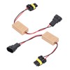 2PCS 50W LED Strobe Controller Continuous Strobe ABS Fog Light