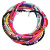 Pingyongchang Surfer Choker Boho Jewelry Lightweight Colorful African Vinyl Disc