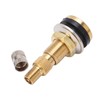 10pcs Air Liquid Tubeless Tire Valve Stem Brass 1 7/8in