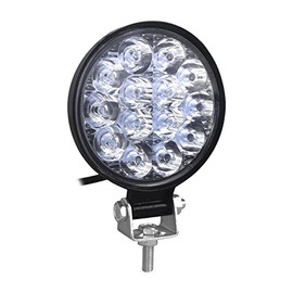 Willpower 1 x 3.2 Inch 42 W LED Work Light Bar Mini LED Headlight 12 V 24 V Spot Waterproof IP67 for Off-Road Car Tractor Boat 4 x 4 Additional Headlight Reversing Light Bar