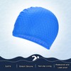 M METERXITY 1-Pack Silicone Teardrop Swim Cap, 7.5" Opening 7.1"