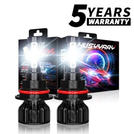 CHUSYYRAY 2x HB5 9007 LED Headlights Light Hi-Low Beam 12000K Super Bright White Lamp