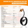 3100003 Engine Block Immersion Heater for Eagle, Jaguar, Jeep, Renault,