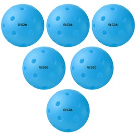 A11N SPORTS S26 Indoor Pickleballs- Consistent Bounce, Easy to Control and Durable Application - USAPA Approved - Ideal for All Ages - Available in Blue and Yellow