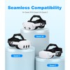 Meta Quest 3S/Quest 3/Quest 2 Adjustable Head Strap - Lightweight
