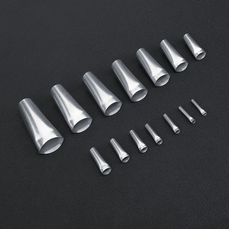 14pcs Caulking Nozzle Stainless Steel Sealant Nozzle Applicator Finishing Tool