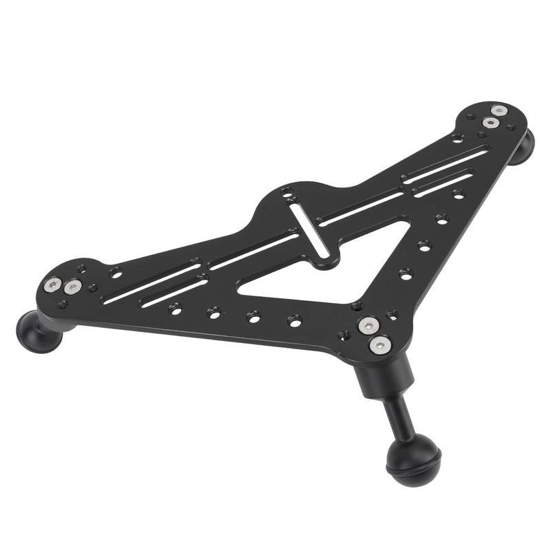 Diving Tray Rig Video Triangular Stabilizer Tripod Base Bracket SLR