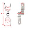 1-3/8" Chain Link Fence Gate Post Hinge,Male Gate Post Hinge，Galvanized