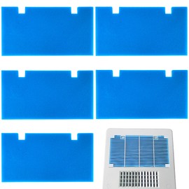 5Pcs RV AC Replacement Air Filter, 14 X 7.5 Inch Compatible with Dometic Air Conditioning Filters - 3313107.103/3105012.003 - Camper Air Conditioner Filter for Cleaner Air