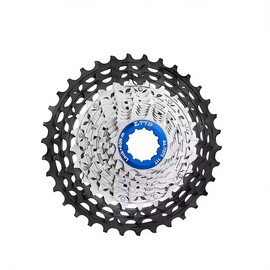 ZTTO 12-Speed 11-36T Road Bike Cassette, Ultralight Bike Freewheel for MTB Bike, Road Bicycle, K7 12 Speed HGR Universal Spokets (Black-Silver, 12s 11-36T)