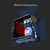 ElectroCookie Mini PC Case for Raspberry Pi 5 with M.2