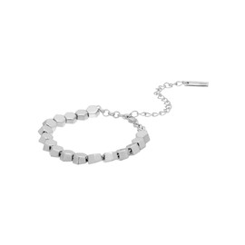 Karen Millen Mosaic Bracelet for Women (Silver)