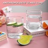 Sel Natural 2 Pcs Anthropologie Glass Juice Cups Bow Icon