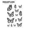 INKARTLINK Tattoo Tech, 2 Sheets Large Semi Permanent Tattoo, Adult