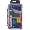 BOSCH BL21A 21-Piece Assorted Set Black Oxide Metal Drill Bits