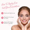 100% PURE 2nd Skin Foundation, Shade 4, Full Coverage, Lightweight,
