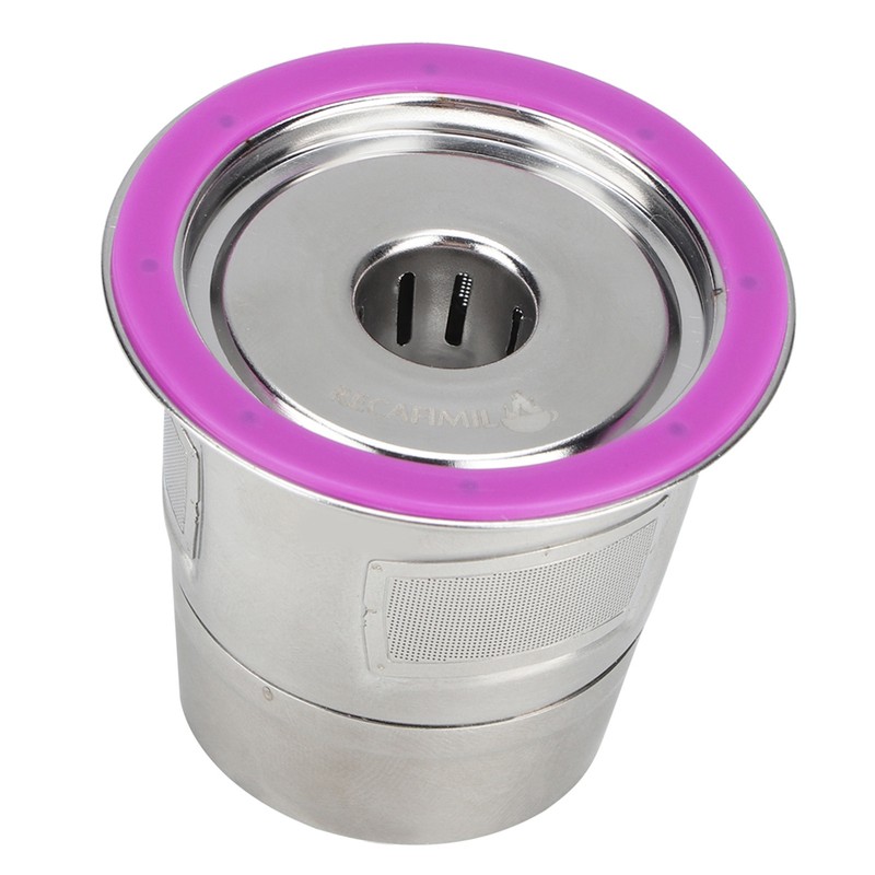 Stainless Steel Reusable Coffee Capsule Cup Coffee Machine Accessories Fit