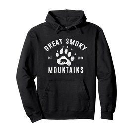 Great Smoky Mountains Black Bear HOODIE Pullover Hoodie
