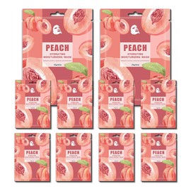 LXTTDABEN Face Masks Skincare,Hydrating Sheet Masks,Collagen Night Wrapping Mask,Facial Mask for Men&Women,with Collagen Essence and Fruit Extracts,Nourishing and Moisturizing for All Skin Types 10 Pack B10