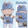 HAMKU 1 Set Doll Clothes with Camera Pendant, Plush Doll